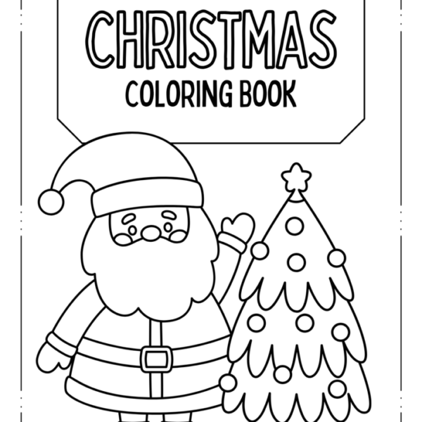Christmas and Winter Coloring Worksheets for Child Development