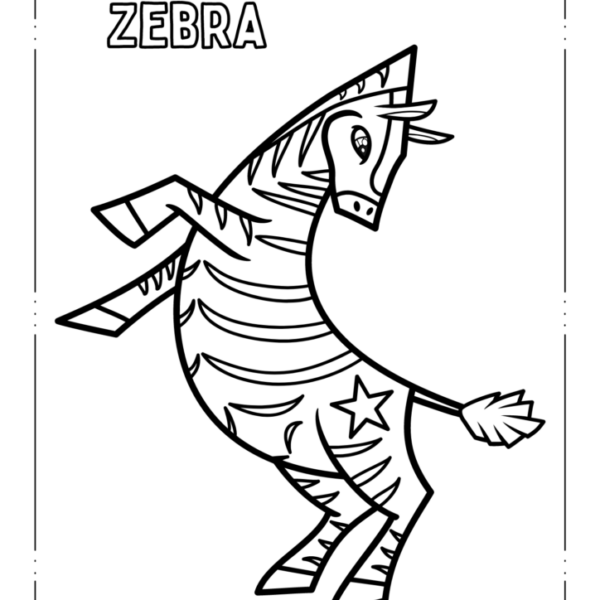 Animal Colouring Book Worksheets for Child Development