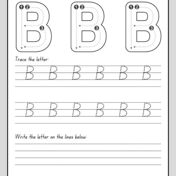 Capital Letter With Lines Worksheets for Child Development